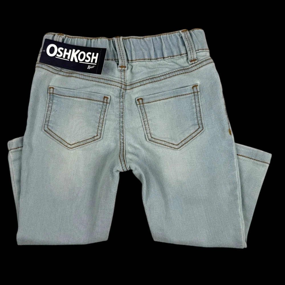 OshKosh B’gosh by Carter’s Baby Girl Jeans 18M Light Wash – Brand New with Tags - Picture 10 of 16